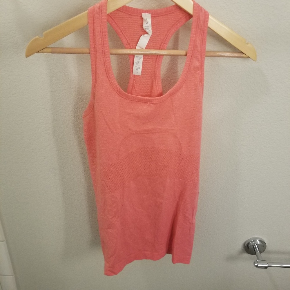 Lululemon Coral Swiftly Tank Size 4